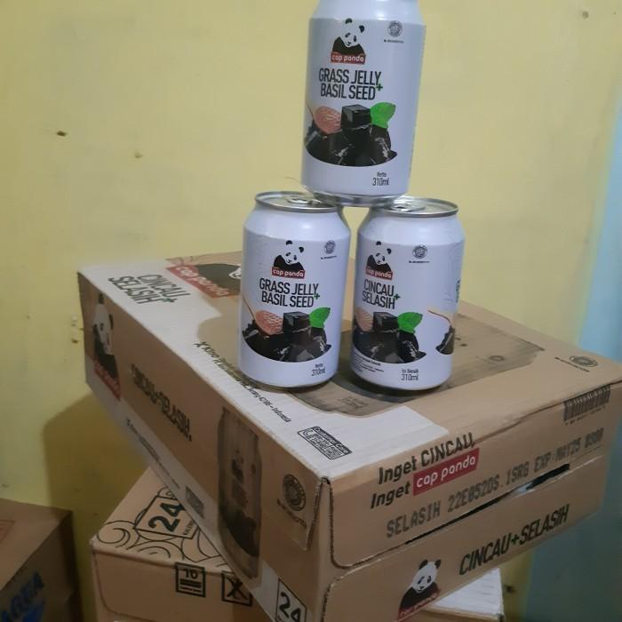 

TERLARIS - CINCAU CAP PANDA + SELASIH 1 KRTON ISI 24 KALENG