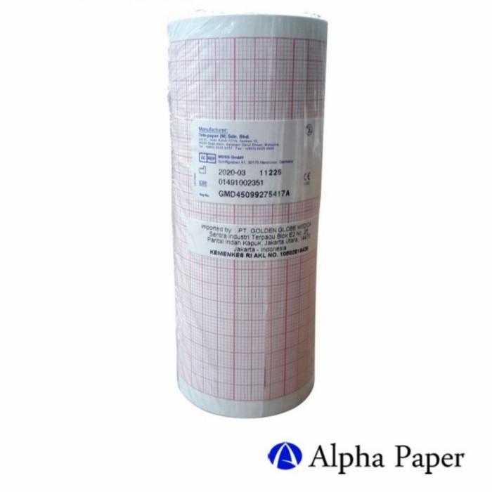 

TERLARIS - KERTAS EKG / ECG / THERMAL PAPER - ROLL | ECG INNOMED 112MM X 25MM