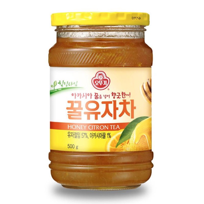 

OTTOGI Korean HONEY CITROEN TEA 500gr / YUZU / Sari Madu Jeruk Korea