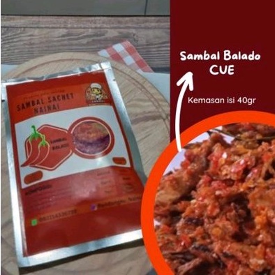 

SAMBAL BALADO CUE (isi bersih 40-45GR)