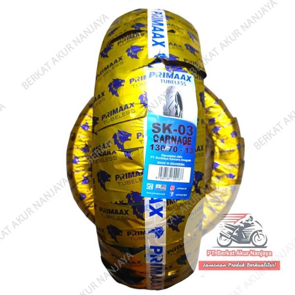 Murah Ban Motor Primaax Sk03 130 70 13 Tubeless Bonus Pentil Sk 03 Ban Nmax