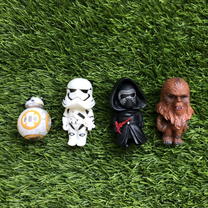 starwars figure set isi 4pcs