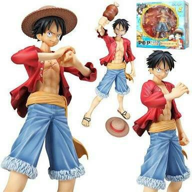 action figure one piece pop - monkey d luffy