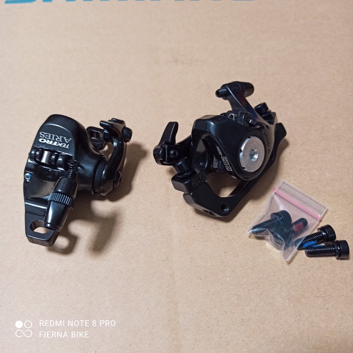 Caliper Kaliper Disc Brake Rem Cakram Mekanik Sepeda Tektro