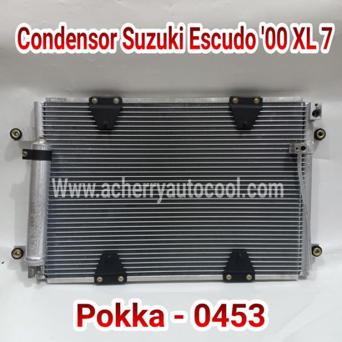 Condensor Kondensor Radiator Ac Mobil Suzuki Escudo '00 Xl 7 [Kode Ab001Kode Ab002Kode Ab003Kode