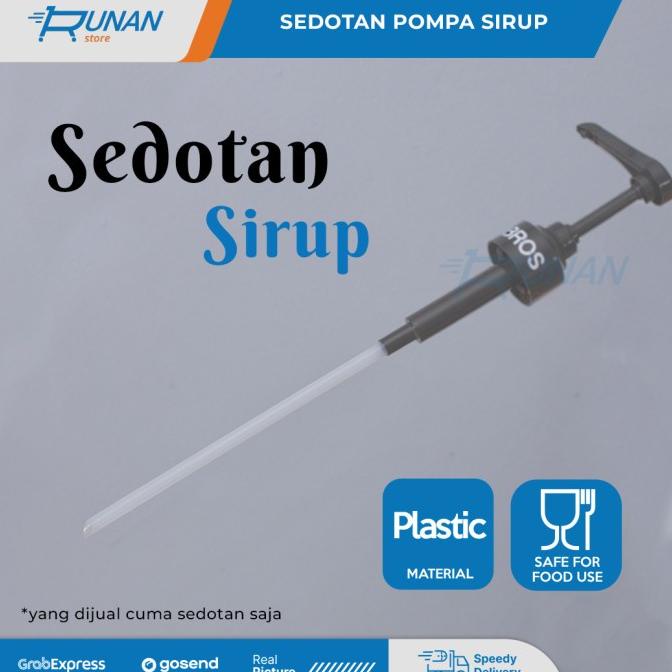 Sedotan Pompa Botol Sirup Pump Universal Selang Pompa Sirup Minuman