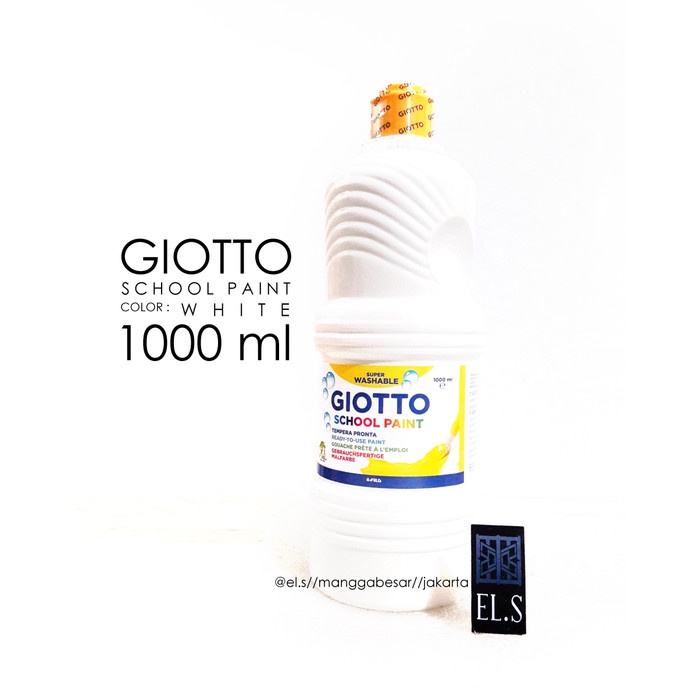 

Promo Giotto School Paint White 1000 Ml ( Cat Poster )