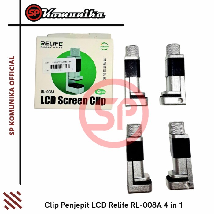 

Promo Clip Klip Penjepit Lcd Relife Rl-008A 4 In 1