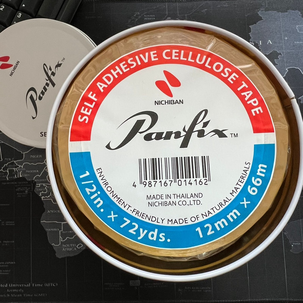 

Selotip Isolasi Bening / Self Adhesive Cellulose Tape / 1 Inch X 72 Yard / 1 Kaleng