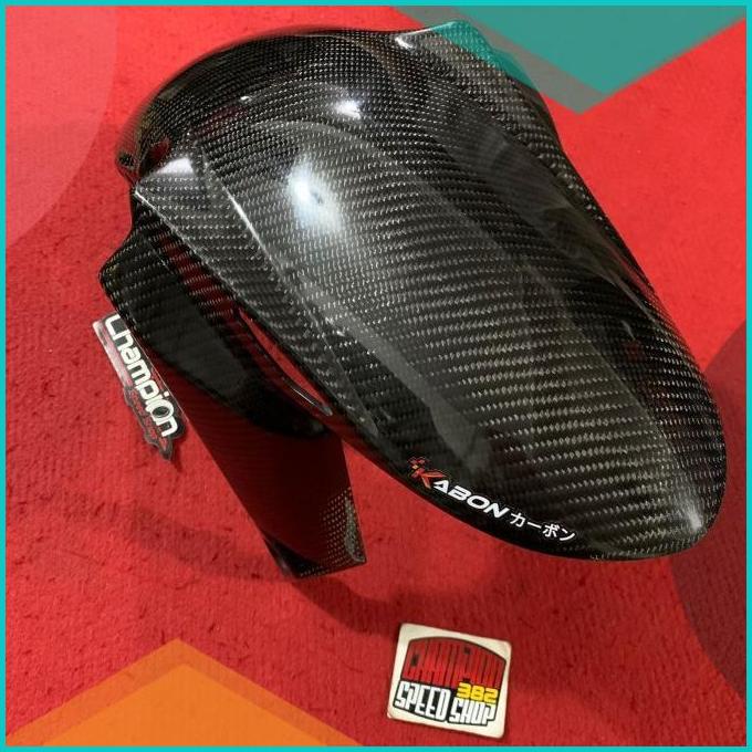 Front Fender Spakbor Depan Carbon Kevlar KABON All New CBR150R K45R 2