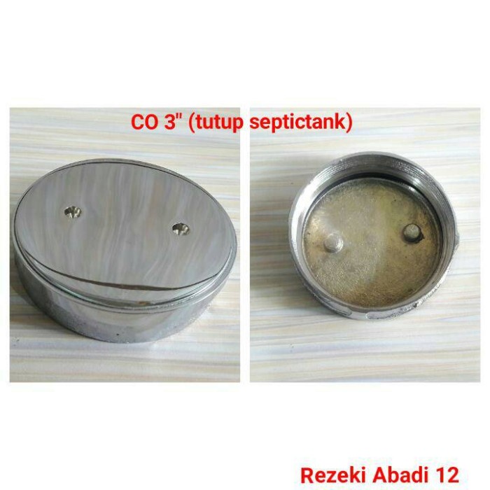CO 3" / Clean Out / Tutup Septictank