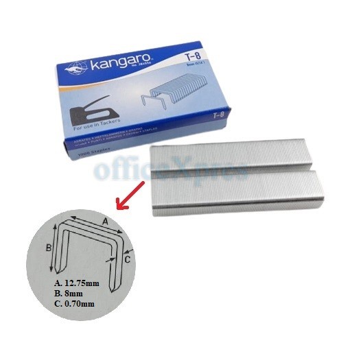 

Isi Stapler Tembak / Isi Staples Guntacker / Isi Hekter T8 Kangaro