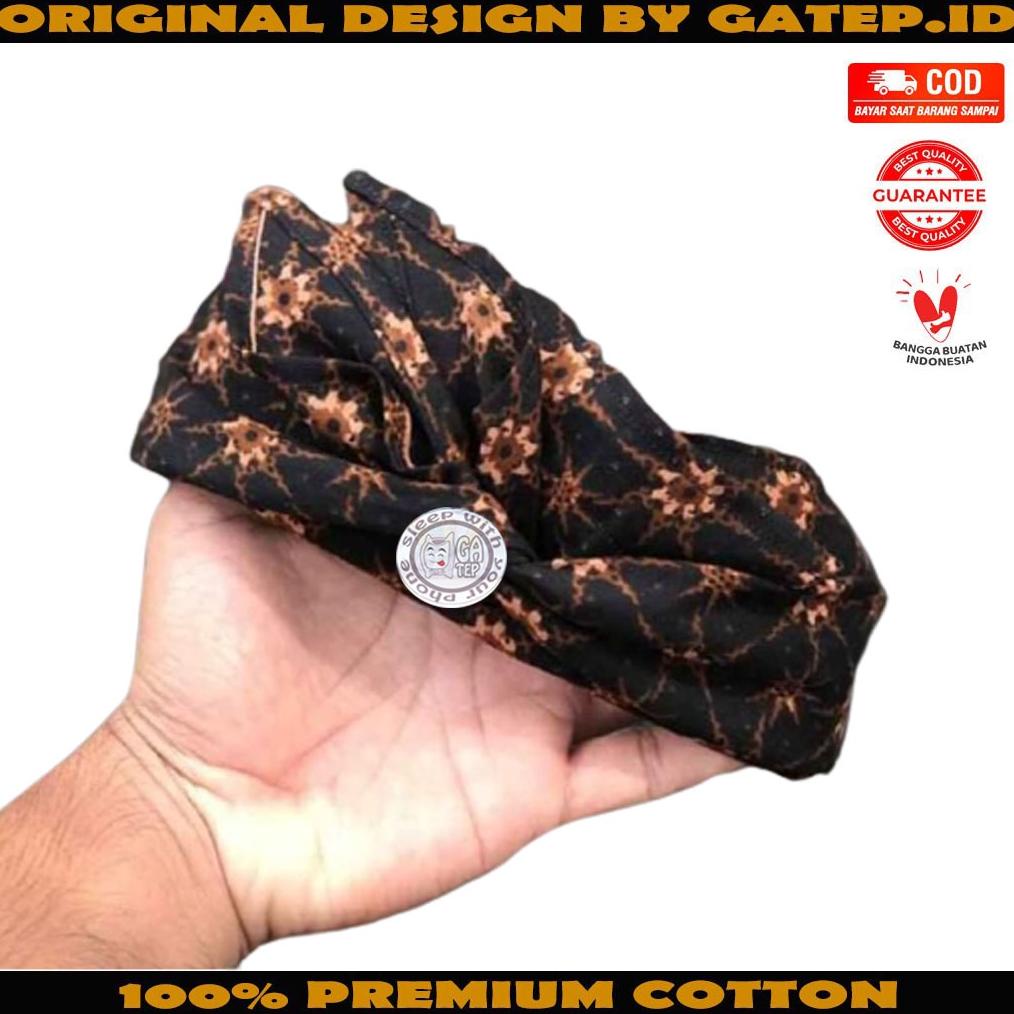 Diskon Udeng Nayah Setengah Jadi Udeng Sibakan Janggar Jangar Nayah Udeng Jangkrik Bali Batik Putih 