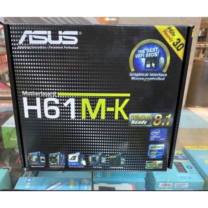 Motherboard Asus H61M-K Socket 1155