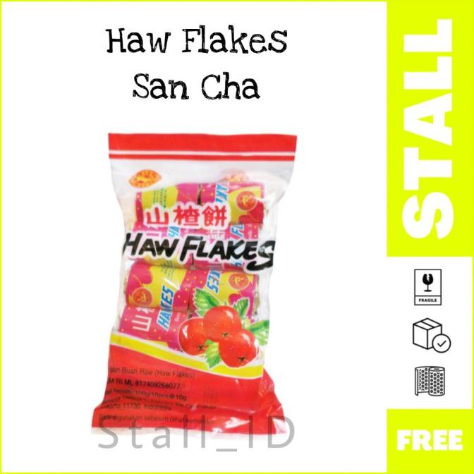 

Open DS] Haw Flakes 100gr Permen San Cha/ San Ca/ San Zha Pian Manisan Buah