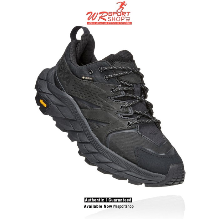 Promo Hoka Anacapa Low Gtx Womens Hiking - Black / Black Original