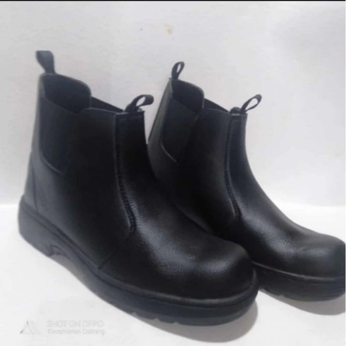 Sepatu Safety Septy Hitam King Gregor Pabrik Industry Proyek