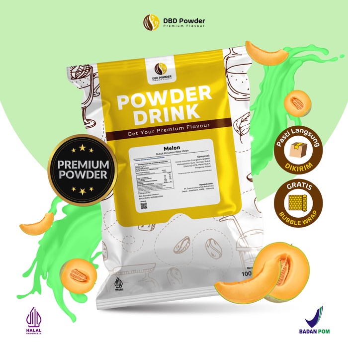 

Bubuk Minuman Melon - Powder Melon Milkshake