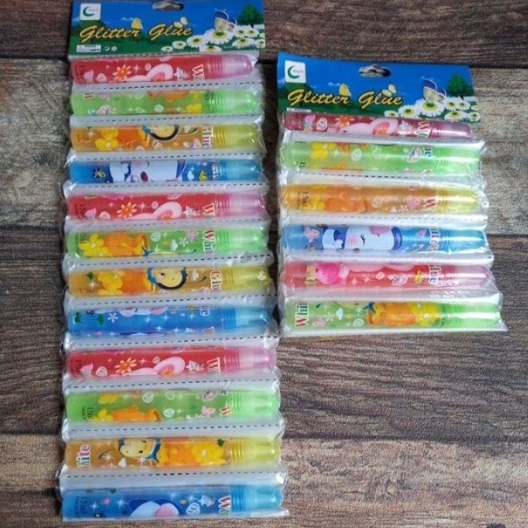 

(12pcs)Lem Glue Stik Renteng 15 ml/Lem Water Glue/Lem Kertas/Perekat