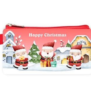 

favorit] Christmas Case Trio Red Tempat Pensil Souvenir Natal Kristiani