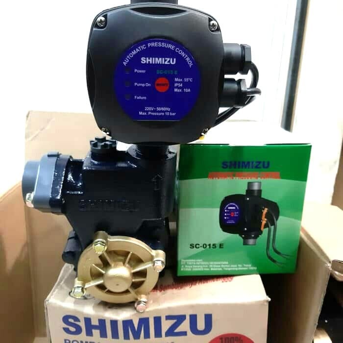 Mesin Pompa Air Pendorong / Shimizu 128 + Otomatis Apc