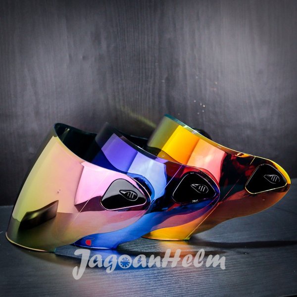 Visor Flat Helm Nhk R-6 + Rachet Kaca Helm R6