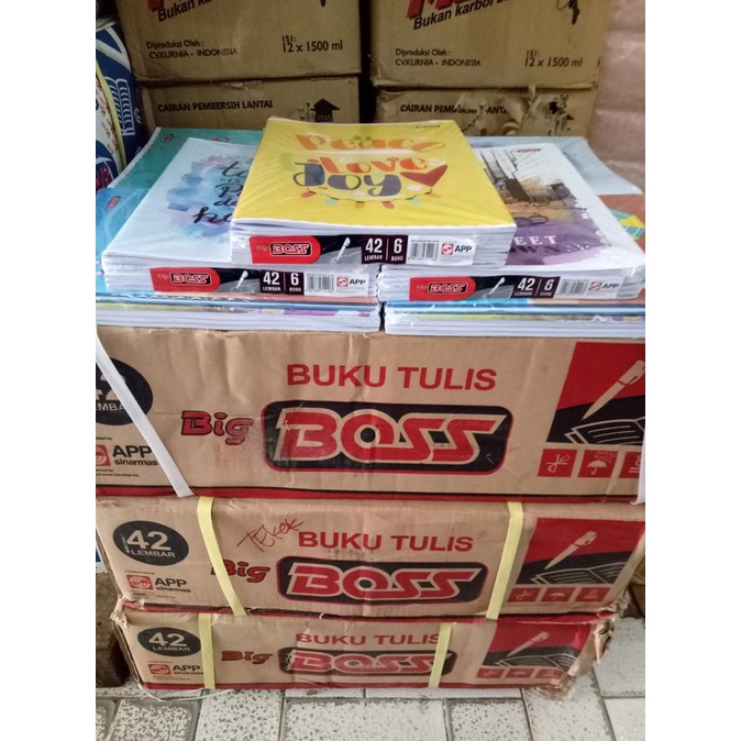 

Buku Tulis Sidu Bigboss 42 Lbr Kode 1091
