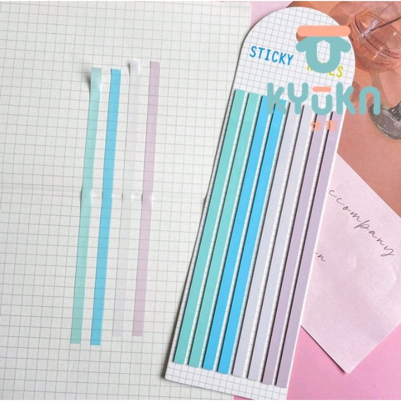 

kYUKA Stick Notes Transparant 50 Lembar