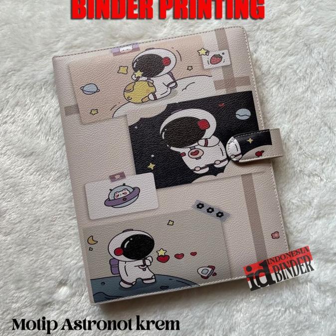 

Binder Printing Little Astronot Ukuran A5/20Ring & B5/26Ring