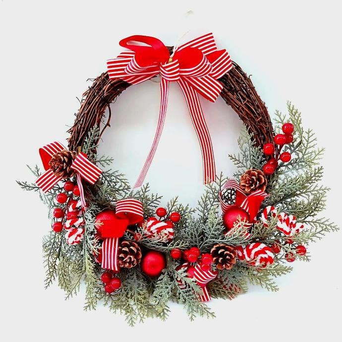 

Krans Ranting Natal Ornamen Gantungan Pintu Christmas Dekorasi Murah Terbaik