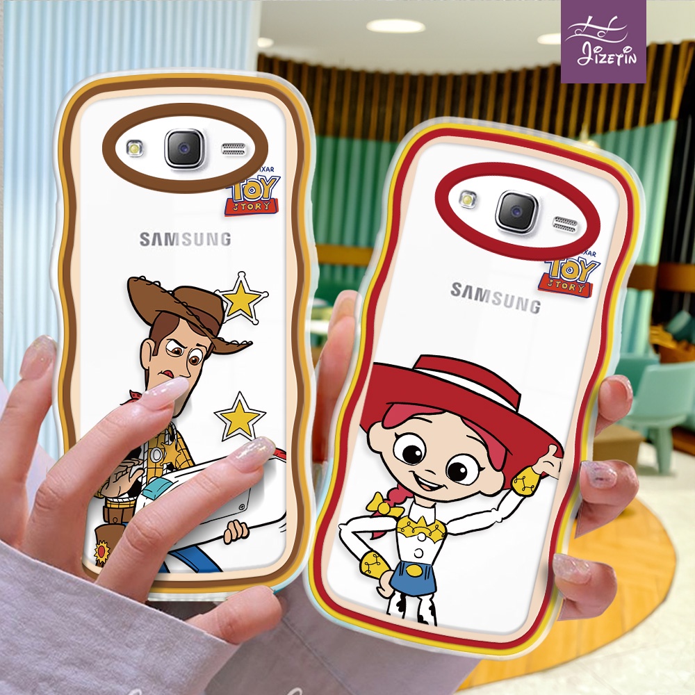 Woody Tris Casing ph bentuk aneh untuk for Samsung Galaxy J7/Core/Prime J5 Pro J3 J2 Pro/Prime soft 