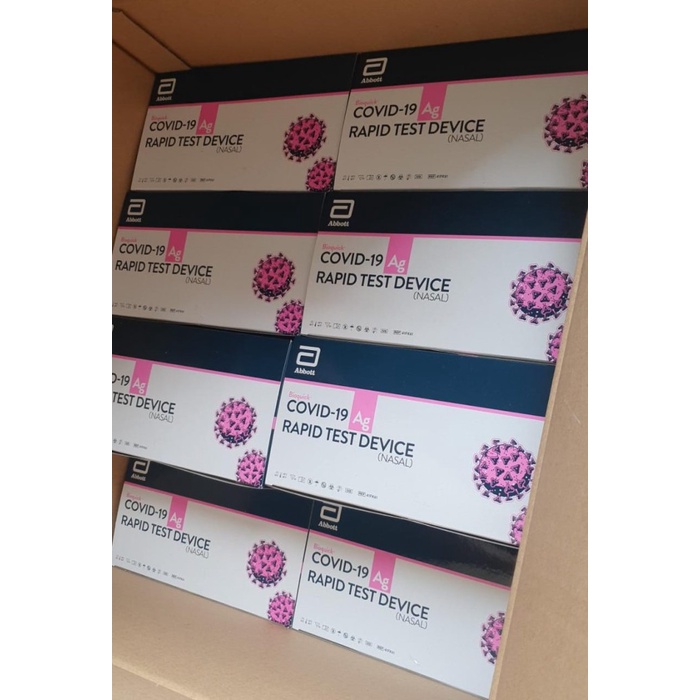 NEW ABBOTT ANTIGEN NASAL BIOQUICK 1 BOX ORIGINAL TERBARU