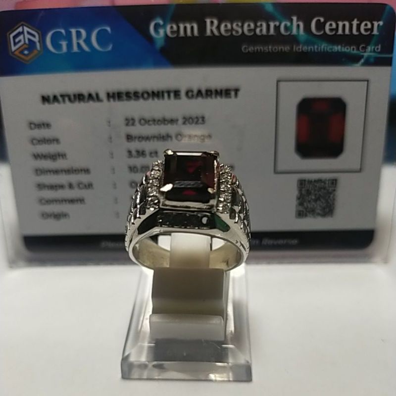 Natural Hessonite Garnet