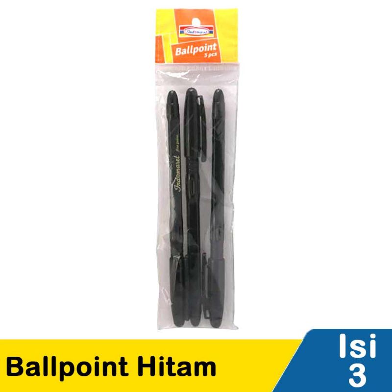 

Indomaret Ballpoint Isi 3 Hitam