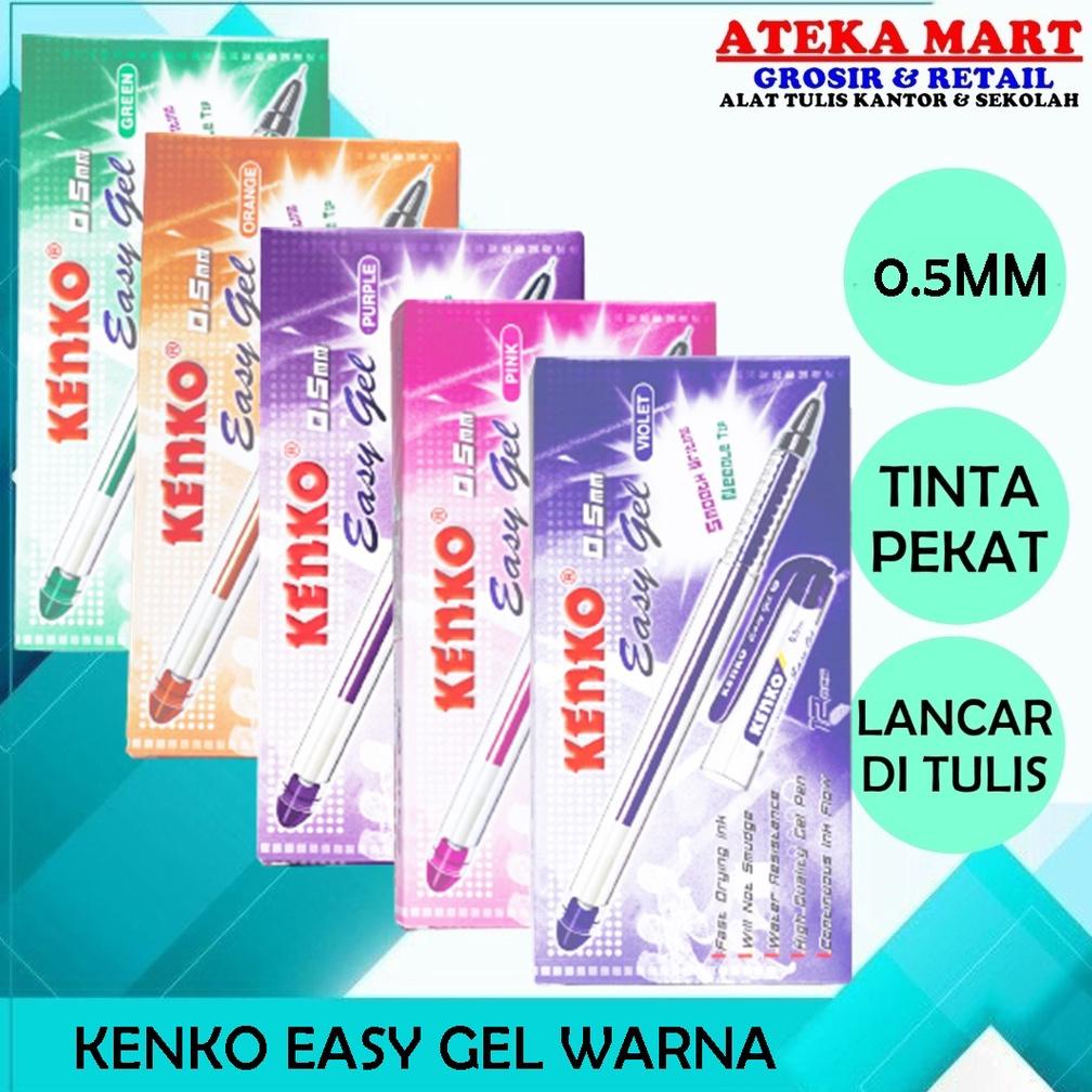 

Promo [Box/12Pcs] Kenko Easy Gel Warna Murah