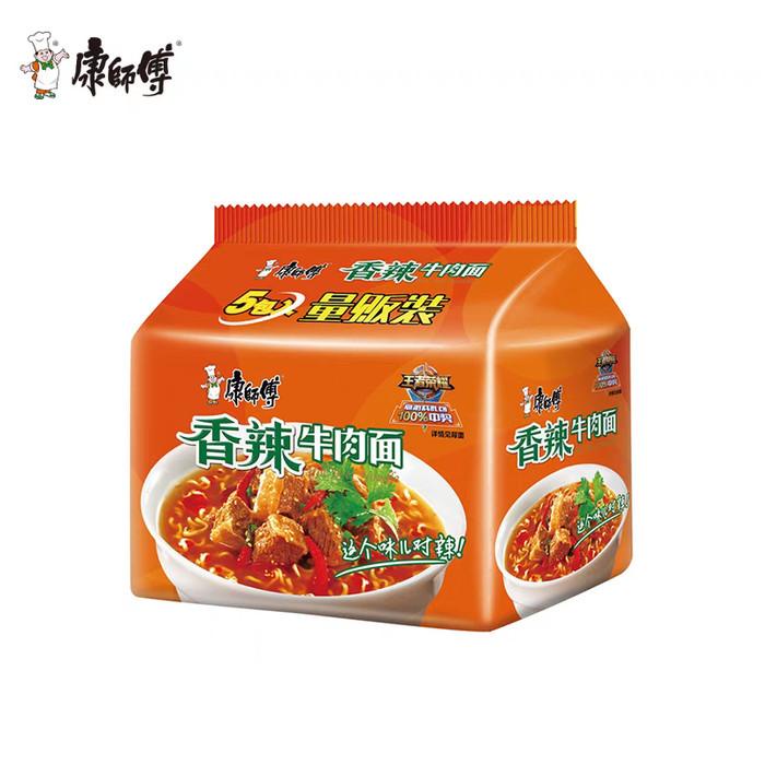 

mie instan kangshifu(5 in 1) hot beef noodle / 104g*5bungk Best Seller