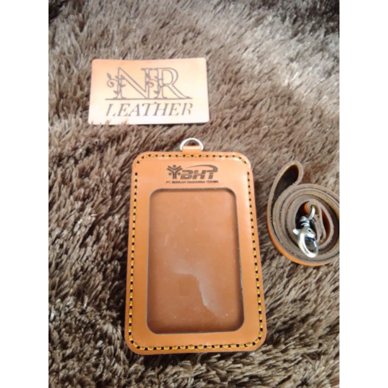 

Id Card Kulit Custom/Nametag/Id Card Holder