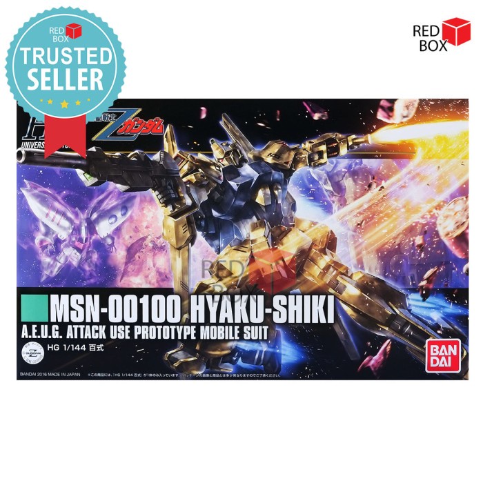 ✅COD Hg Hyaku Shiki Revive Bandai Original Gundam Gunpla Hguc 1/144 Terbatas
