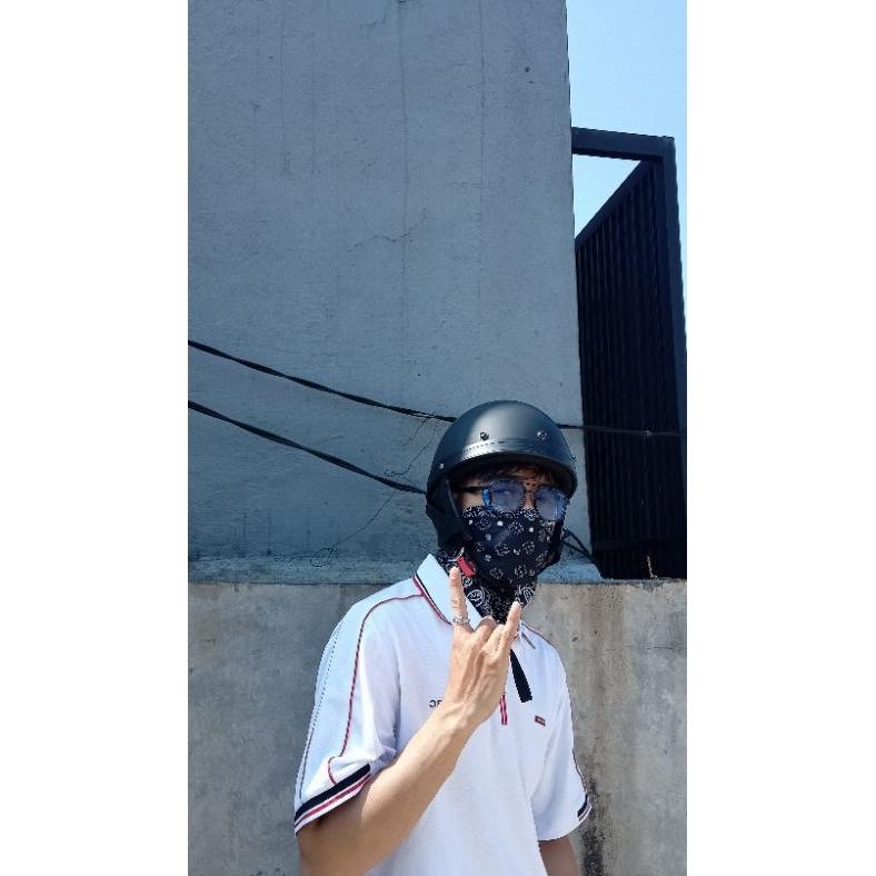 Helm Chips cetok polos Viral