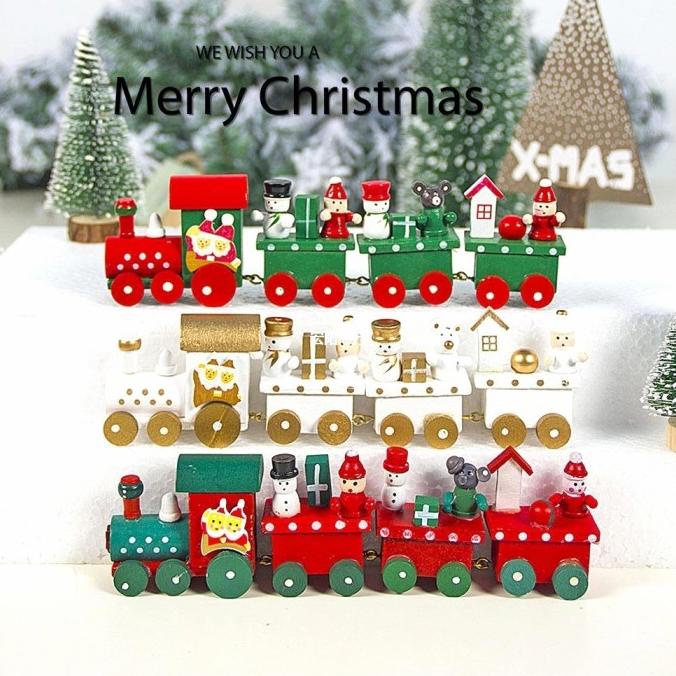 

Big Sale Kereta Kayu Kado Natal Miniatur Hiasan Kereta Train Christmas Dekorasi Stok Terbatas