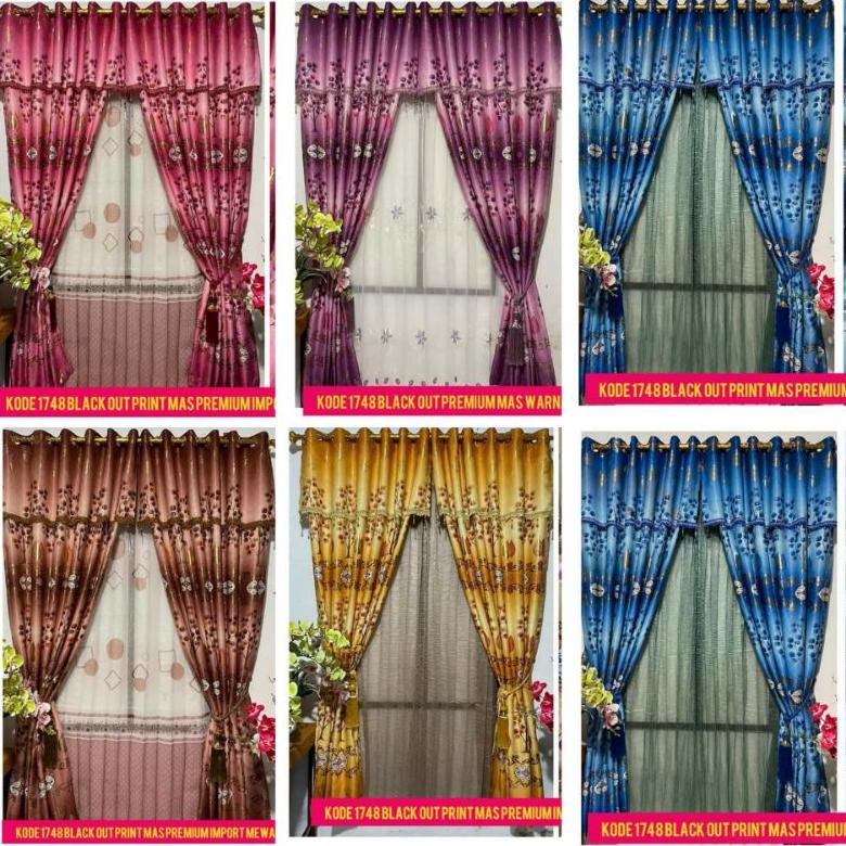 Toko bunda GORDEN BLACKOUT GLOSSY GORDEN IMFORT PREMIUM GORDEN PINTU GORDEN JENDELA TBH001