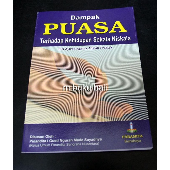 ] Dampak Puasa Terhadap Kehidupan Sekala Niskala - buku bali hindu