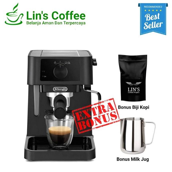 =====] Espresso coffee maker Delonghi stilosa EC230.BK / EC230 mesin kopi