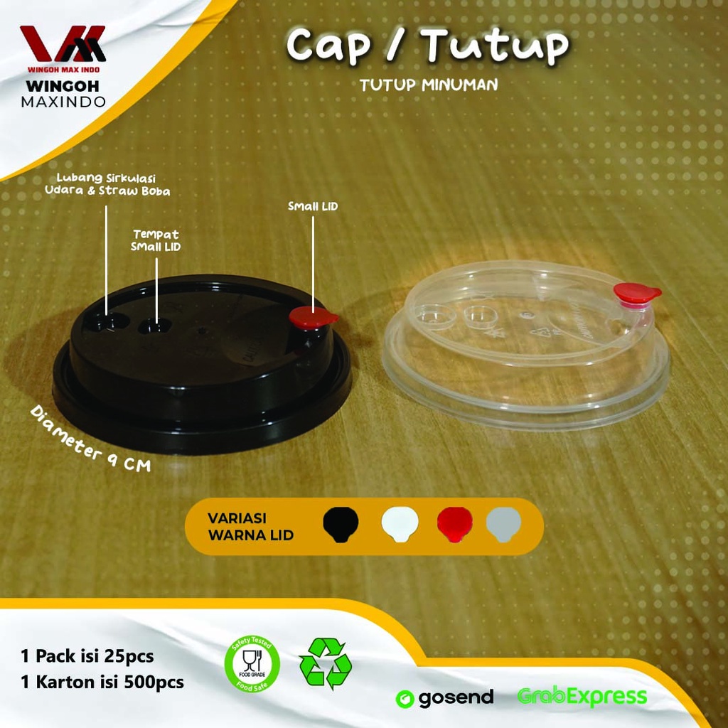 [ 500 Pcs] Cup Injection 500Ml - Cup Plastik 16Oz - Thinwall Cup Plastik Tebal