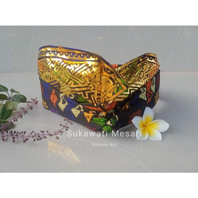 .........] Udeng Bali Jadi Motif Batik Ikat Kepala Topi Khas Bali