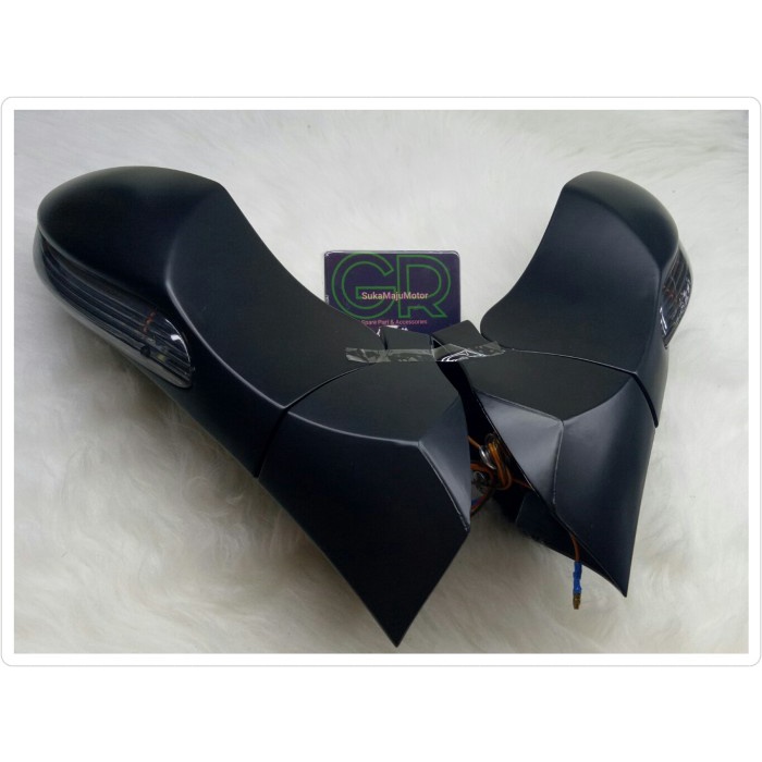 ✅Sale Spion Lipat Nmax Hitam Plus Lampu Spion Lampu Sen Spion Motor Nmax Old Limited