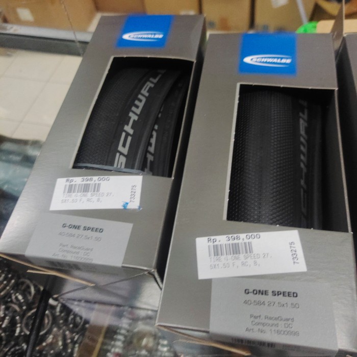 BAN LUAR 650B TIRE G ONE 27.5X1.50 MERK SCHWALBE G ONE SPEED TIRE ORIGINAL