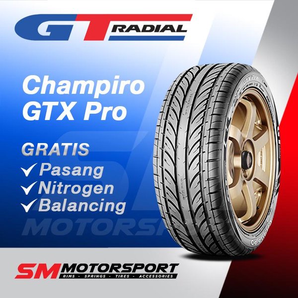 Ban Mobil GT Radial Champiro GTX Pro 185 60 R14 14