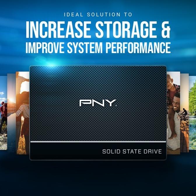 Jual SSD PNY CS900 120GB - Sata III 2,5" SSD 120 GB GB PNY CS 900