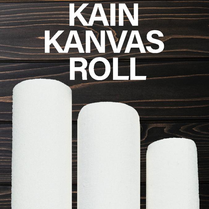 

Sale Kanvas Lukis Roll Ukuran 1.6M X 3M Warna Putih Termurah Terlaris